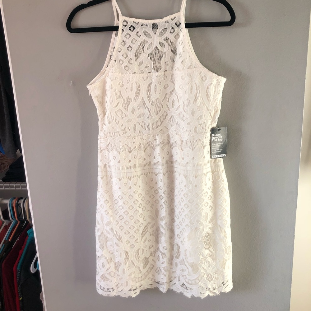 Halter Lace Dress